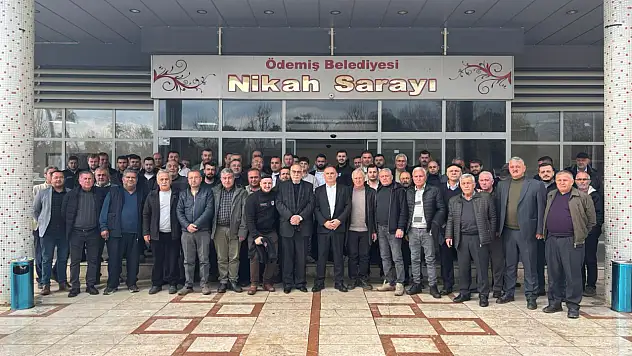 ÖDEMİŞ KARAKAŞ TURİZM SAHİBİ HALİL KARAKAŞ, ŞOFÖRLER VE OTOMOBİLCİLER ESNAF ODASI BAŞKANLIĞINA ADAYLIĞINI AÇIKLADI