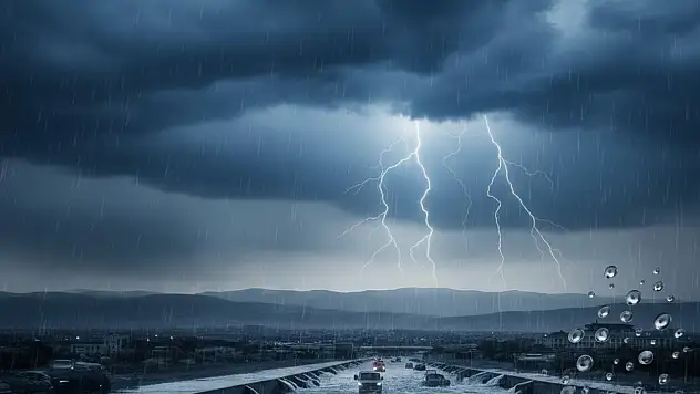 ÖDEMİŞ KAYMAKAMLIĞI'NDAN KUVVETLİ SAĞANAK UYARISI