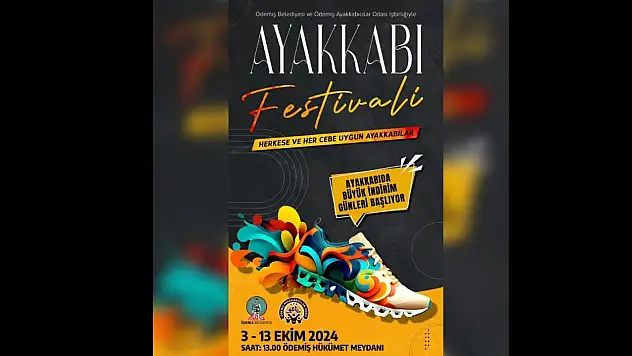 Ödemiş'te Ayakkabı Festivali Başlıyor