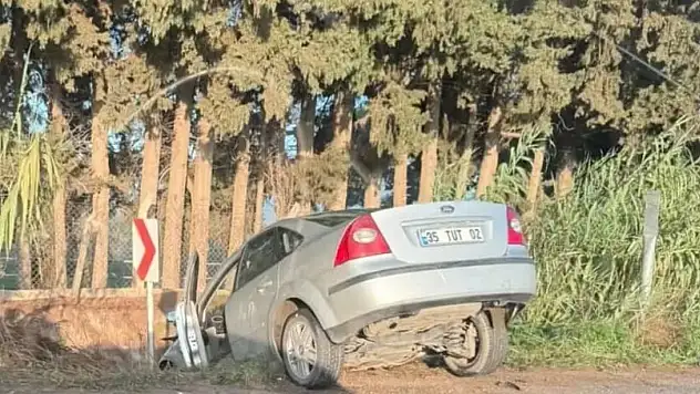 Ödemiş'te Hatalı Sollama Kazası: 3 Yaralı