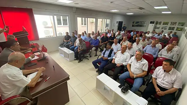 Ödemiş'te Orman İşçileri İçin Bilgilendirme Toplantısı