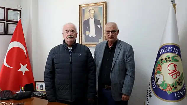 Ödemiş Ticaret Borsasına Ödemiş Şoförler ve Otomobilciler Odası'ndan Ziyaret