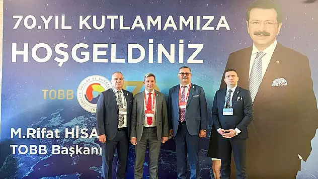 ÖDEMİŞ TİCARET ODASI TOBB 70.KURULUŞ YILDÖNÜMÜ ETKİNLİĞİNDE