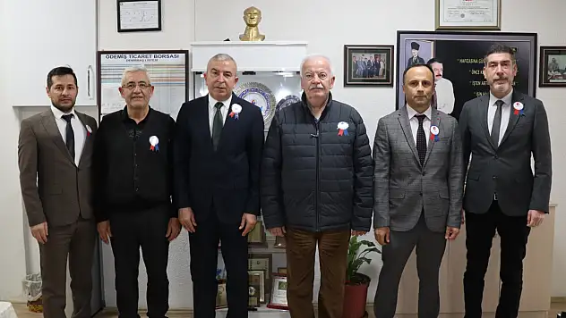 ÖDEMİŞ VERGİ DAİRESİNDEN TİCARET BORSASINA ZİYARET