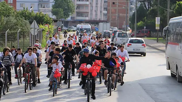 Ödemiş’te bisiklet turu