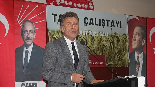 Ödemiş'te CHP'den Tarım Çalıştayı