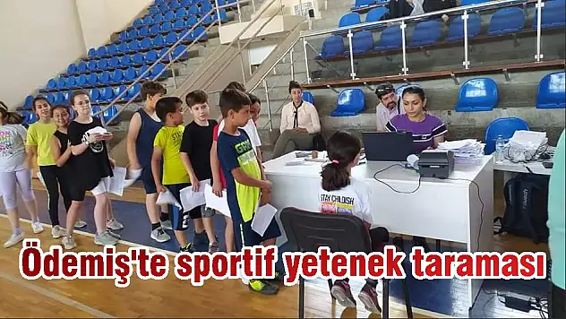 Ödemiş'te sportif yetenek taraması