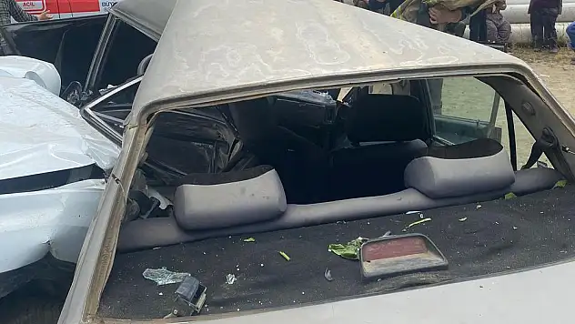 Ödemiş’te trafik kazası meydana geldi