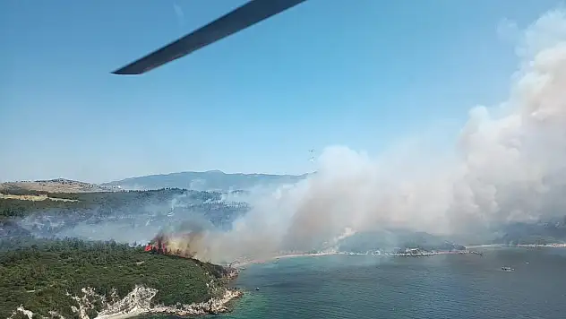 Orman yangınında yaralanan personel şehit oldu