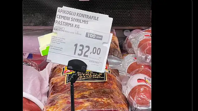 Pastırma gram altını geçti