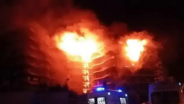 Rusya gübre deposunda yangın !