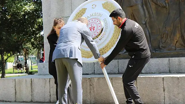 Samsun’da gençlik haftası töreni
