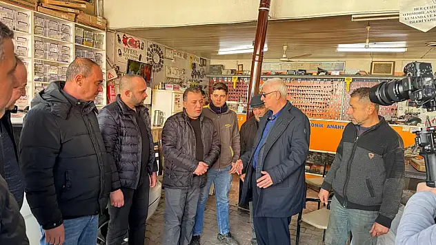 TAHİR SİLAY: 'GÖNÜL GÖNÜLE, EL ELE ESNAF ZİYARETLERİMİZ SÜRÜYOR'