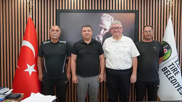 TİRE BELEDİYE BAŞKANI OKUROĞLU'NA ZİYARETLER