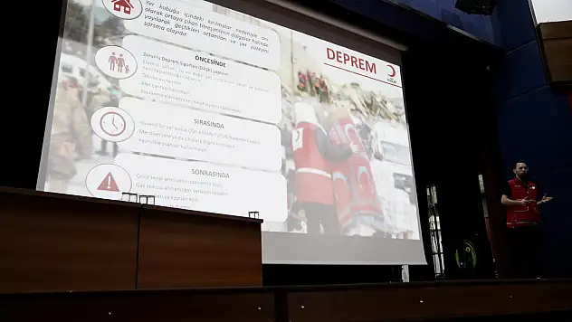 Tire Belediyesi'nden Personeline Afet Eğitimi