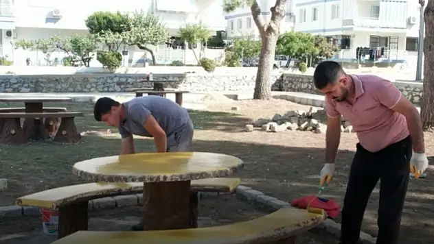 Tire'de Parklar Yenileniyor: Mahalleler Yepyeni Görünüme Kavuşuyor