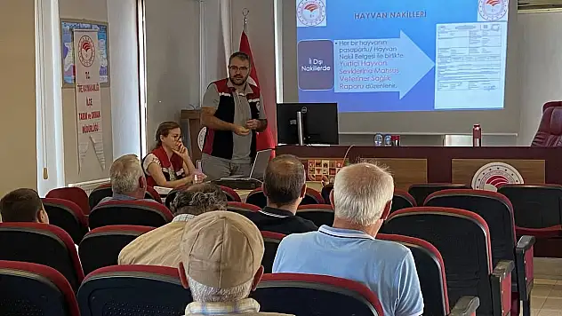 Tire'de Şap Hastalığına Karşı Bilgilendirme Toplantısı