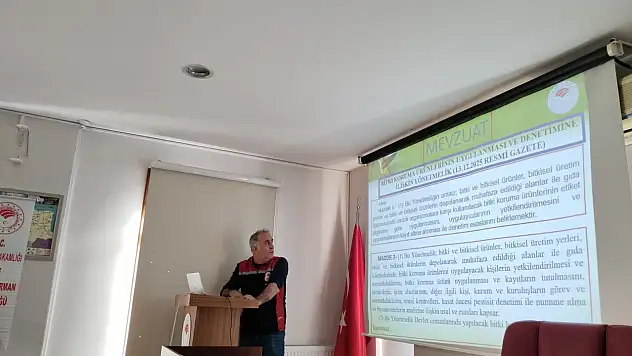 Tire'de Üreticilere B-Reçete Ve Bitki Koruma Eğitimi