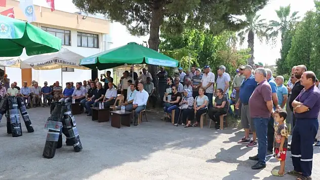 Üzüm üreticilerine sergi örtüsü desteği