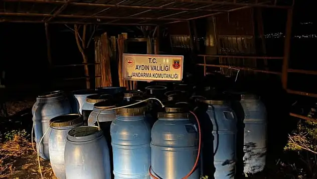 Yeni Yıl Öncesi Aydın'da 6 Ton Sahte Alkol Ele Geçirildi