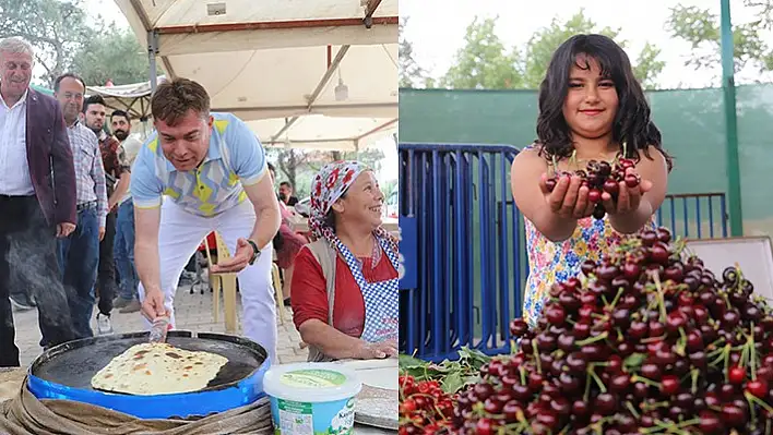 11. Bayındır Balcılar Kiraz Festivali Pazar Günü Yapılacak