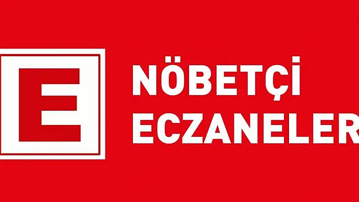 19 Ağustos Cumartesi İzmir Nöbetçi Eczane Listesi