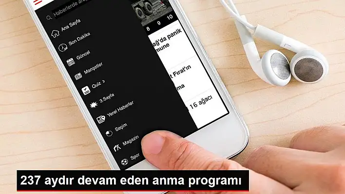 237 aydır devam eden anma programı