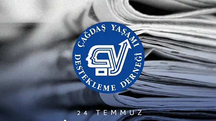 24 Temmuz'da ÇYDD'den Anlamlı Mesaj: 'Özgür Basın, Toplumun Vicdanıdır'