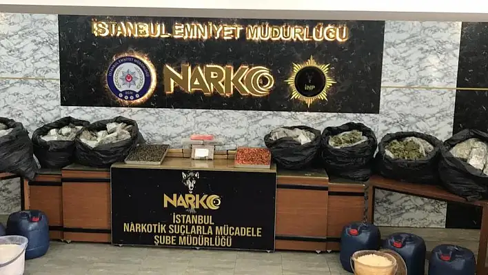 343 kilo uyuşturucu madde ele geçirildi