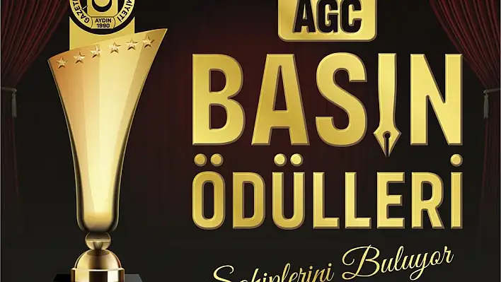 AGC Basın Ödülleri' töreni, 26 Nisan'da