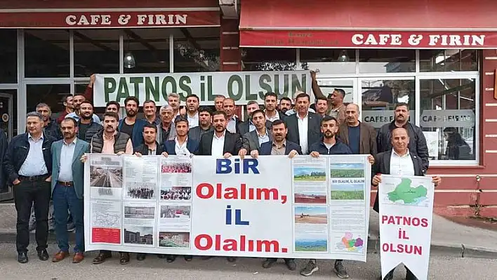 Ağrı'nın Patnos ilçesinde 'Bir Olalım İl Olalım' sloganı adı altında bir araya gelen STK'lar bir ilke imza attı