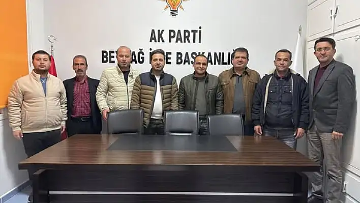 AK Parti Heyeti Beydağ ve Kiraz İlçelerinde Çalışmalarda Bulundu