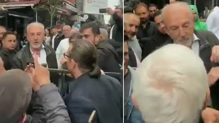 AK Parti İstanbul Milletvekili Hulki Cevizoğlu'na, Kadıköy’de protesto