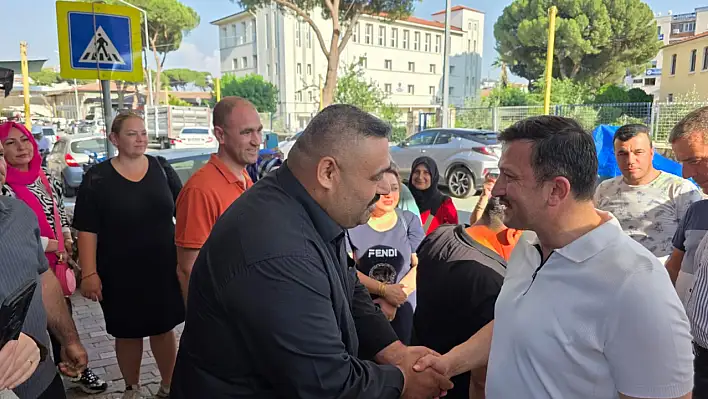 AK PARTİ MKYK ÜYESİ HAMZA DAĞ'DAN ÖDEMİŞ ÇIKARMASI