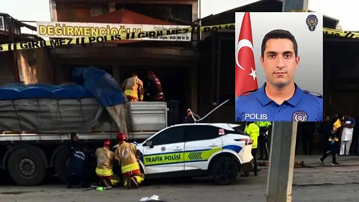 Alaşehir'de polis aracı tıra çarptı: Bir polis şehit, bir polis ağır yaralı