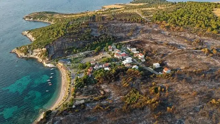 Aliağa’daki yangın sonrası son görüntüler içleri de yaktı