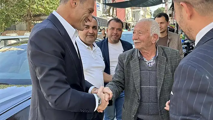 Alpay Özalan'dan Kiraz ve Beydağ ziyareti