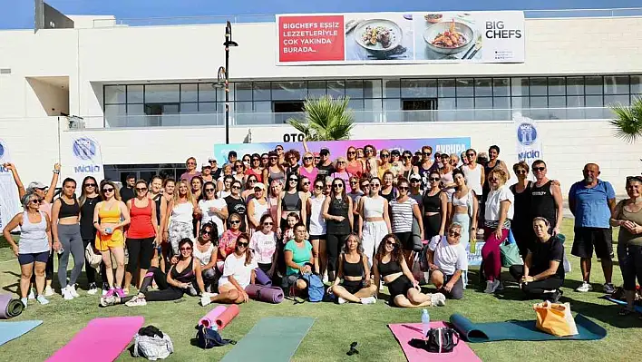 Avrupa Hareketlilik Haftası'nda Didim'de pilates etkinliği gerçekleştirildi