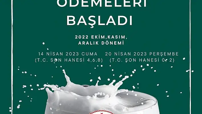 Aydın'da çiğ süt destekleme ödemesi
