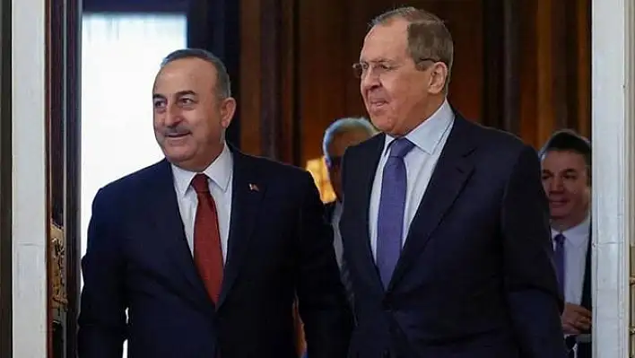 Bakan Çavuşoğlu, Rusya Dışişleri Bakanı Lavrov ile basın toplantısında