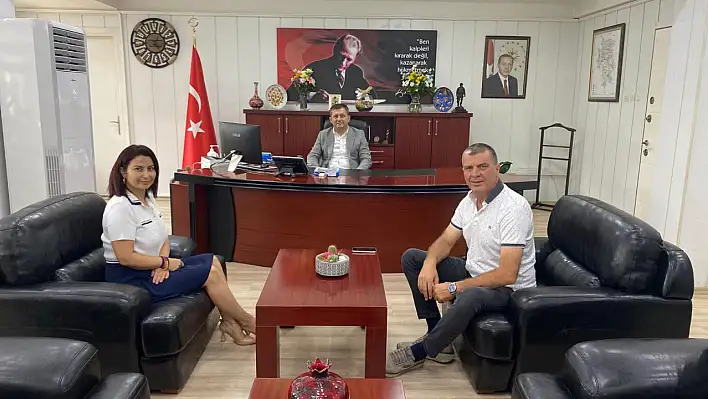 Bakanlık ve AK Parti İlçe Yönetiminden Kaymakam Erdoğan'a Ziyaret