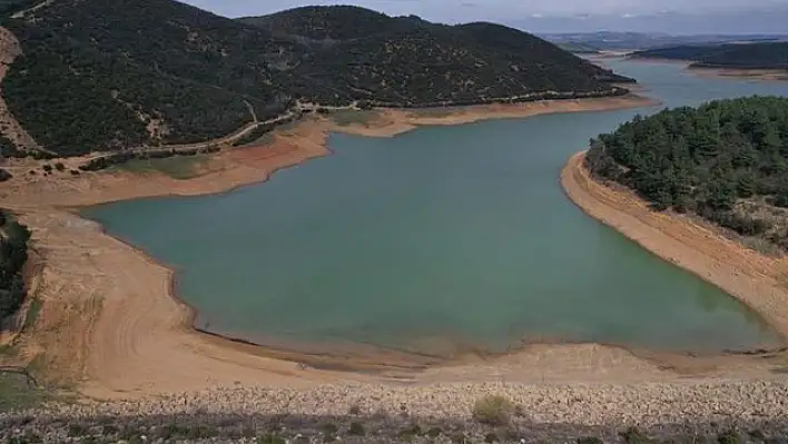 Barajda son 45 günlük suyumuz kaldı