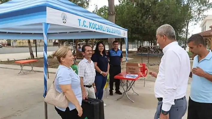 Başkan Kaplan 'Belediye Başkanı olarak daima yanınızdayım'