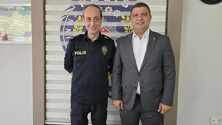 Başkan Okuroğlu'ndan Emniyet Müdürü Uçar'a Nezaket Ziyareti