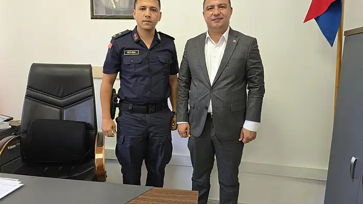 Başkan Okuroğlu'ndan Jandarma Komutanı Güven'e Ziyaret