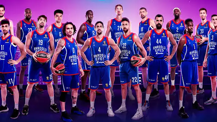 Basketbolda şampiyon Anadolu Efes