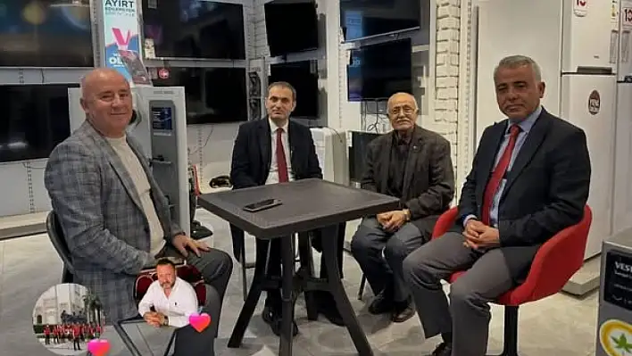 Bayındır Kaymakamı ve İlçe Milli Eğitim Müdürü Hayırseveri Ziyaret Etti