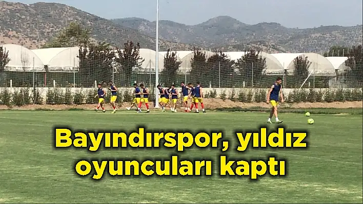 Bayındırspor, yıldız oyuncuları kaptı