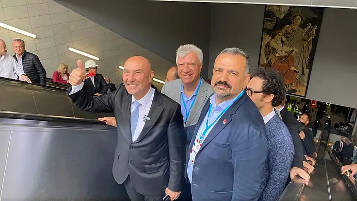Beklenen Narlıdere Metro durağında ilk sürüş yapıldı