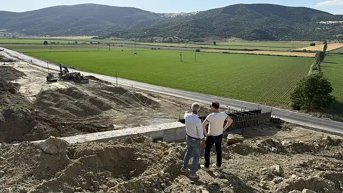 Belevi Yolu Çalışmaları Tüm Hızıyla Sürüyor